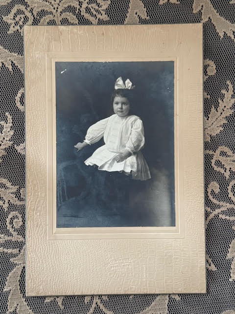 Cabinet Card - Little Bow One